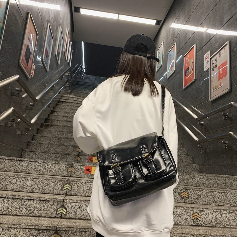 Large Capacity Female Women's PU Leather Shoulder Bags Simple Fashion Solid Fashion Crossbody Bags For Women Designer Handbags
Large Capacity Female Women's PU Leather Shoulder Bags Simple Fashion Solid Fashion Crossbody Bags For Women Designer Handbags