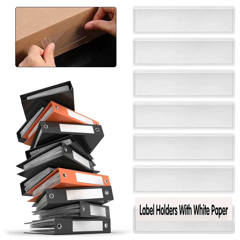 48PC Clear Adhesive Shelf Tag Pockets Label Holder Classification Plastic Sign Warehouse Storage Adhesive Label Merchandise Sign
48PC Clear Adhesive Shelf Tag Pockets Label Holder Classification Plastic Sign Warehouse Storage Adhesive Label Merchandise Sign