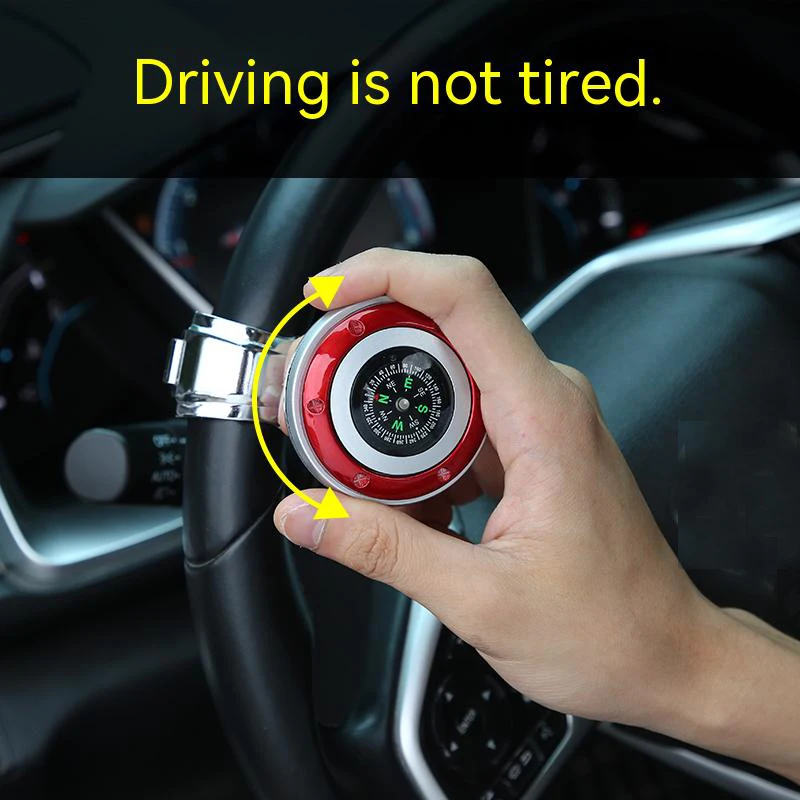 

New 360 Steering Wheel Knob Ball Auto Spinner Knob Car Steeringbooster Silicone Power Steering Handle Ball Booster Strengthener