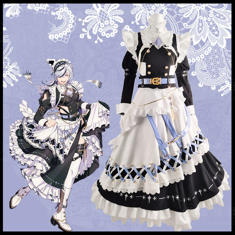 Anime Game Nu: Carnival Shugo Chara Blade Fighting Maid Uniform Dress Role Play Cosplay Costume Halloween Women Carnival 2023New
Anime Game Nu: Carnival Shugo Chara Blade Fighting Maid Uniform Dress Role Play Cosplay Costume Halloween Women Carnival 2023New