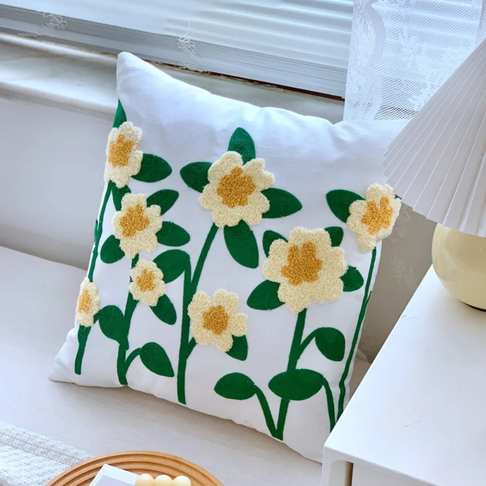 2Pcs 18x18 Inch Throw Pillow Covers with Durable Zipper Embroidered Couch Pillow Cover Green Plant Canvas Cushion Cases Bedroom
2Pcs 18x18 Inch Throw Pillow Covers with Durable Zipper Embroidered Couch Pillow Cover Green Plant Canvas Cushion Cases Bedroom