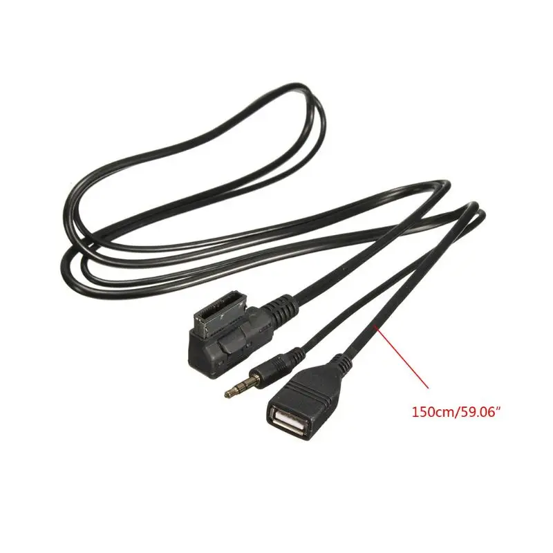 

AUX Adapter 3.5mm AMI MDI MMI Car Bluetooth-compatible AUX Cable Adaptor for A6L A8L Q7 A3 A4L A5 A1 S5 Q5