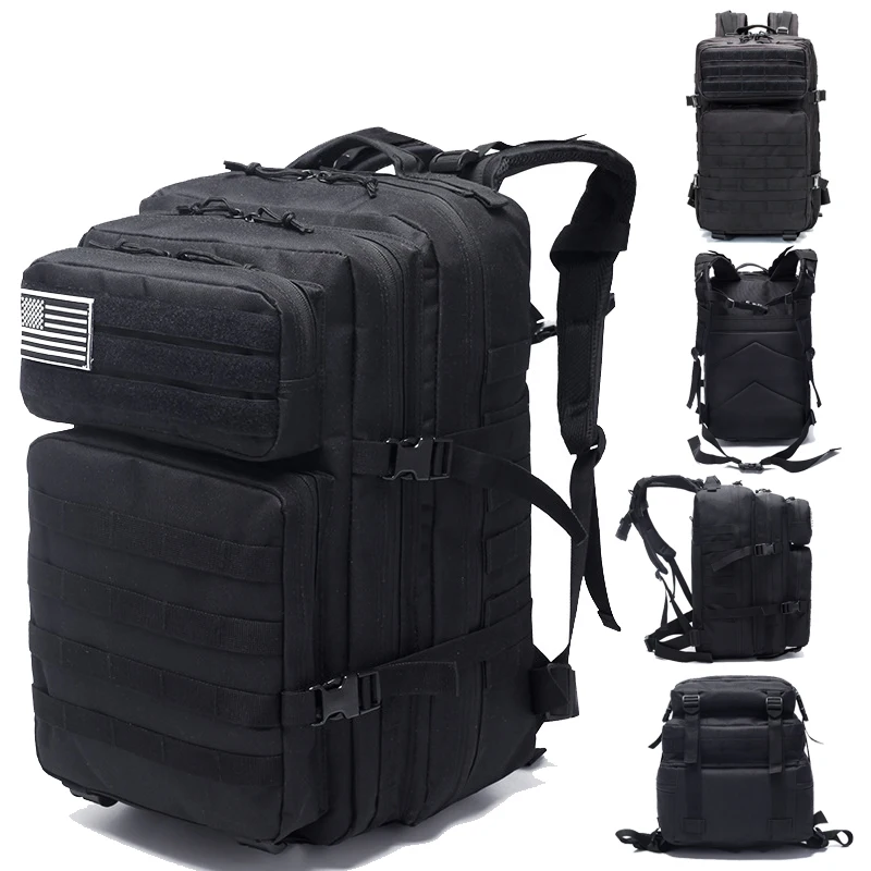 

Military Tactical Molle Backpack Large Capacity Assault Shoulder Bag Men Outdoor Hiking Climbing Rucksack Shoulder