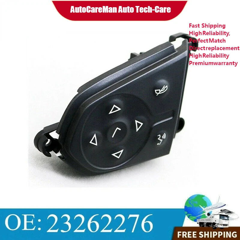 Fit For 2014-2019 Chevrolet Steering Wheel Radio Audio Control Switch 23262276
Fit For 2014-2019 Chevrolet Steering Wheel Radio Audio Control Switch 23262276