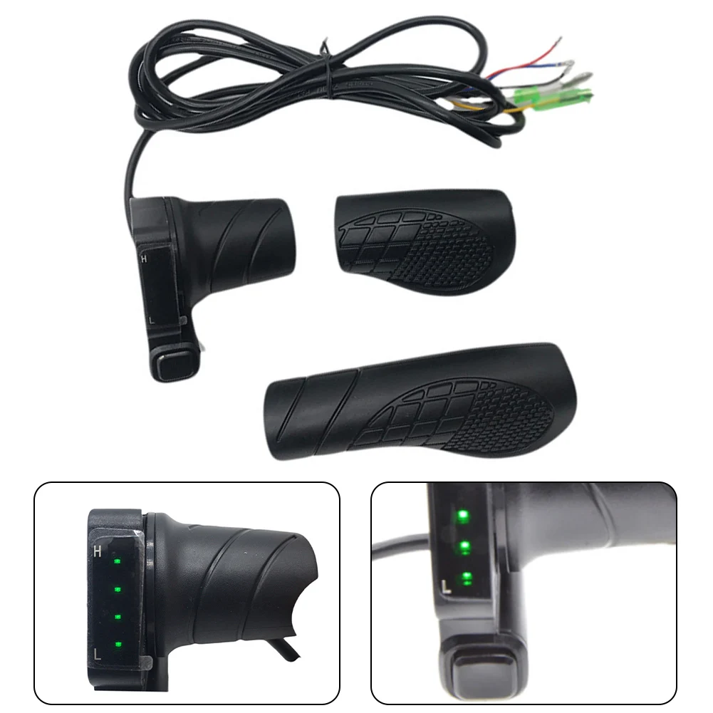 Bicycle Handlebar With Display 5PIn Bicycle Parts For E-BikeThrottle Grip Electric Bicycle Scooter Half Throttle Grips 48V
Bicycle Handlebar With Display 5PIn Bicycle Parts For E-BikeThrottle Grip Electric Bicycle Scooter Half Throttle Grips 48V
