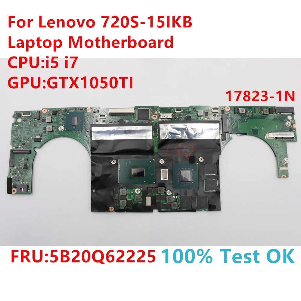 17823-1N для Lenovo 720S-15IKB материнская плата для ноутбука с процессором: i5 i7 FRU:5B20Q62225 100% ТЕСТ ОК
17823-1N для Lenovo 720S-15IKB материнская плата для ноутбука с процессором: i5 i7 FRU:5B20Q62225 100% ТЕСТ ОК