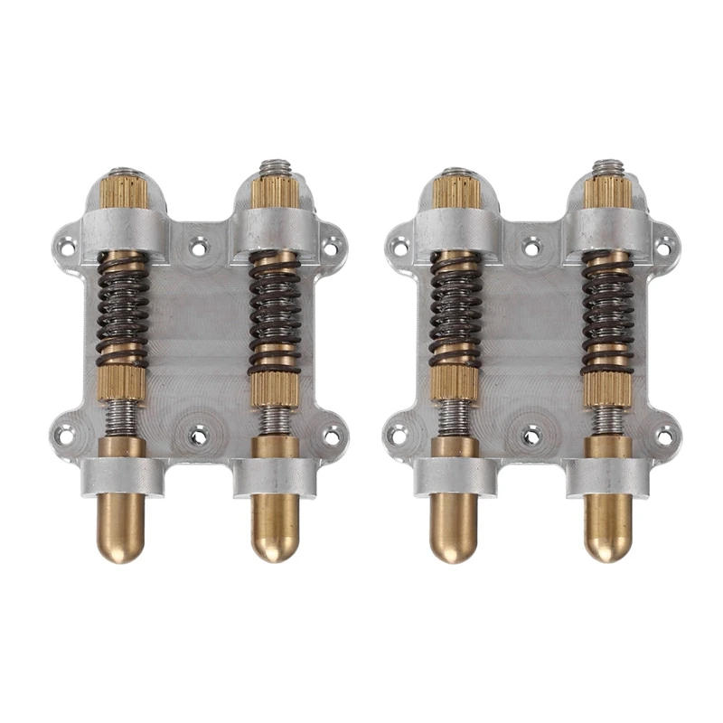 2X Guitar Brass Double Tremolo Bridge Stabilizer Stopper Stabilizing Device Arming Adjuster Tremsetter ESP Style
2X Guitar Brass Double Tremolo Bridge Stabilizer Stopper Stabilizing Device Arming Adjuster Tremsetter ESP Style