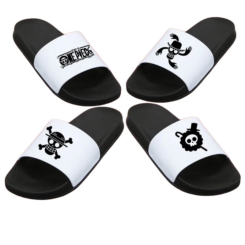 One Piece cartoon animation peripheral slippers summer trend personality inside and outside wear non-slip Luffy flip-flop gift
One Piece cartoon animation peripheral slippers summer trend personality inside and outside wear non-slip Luffy flip-flop gift