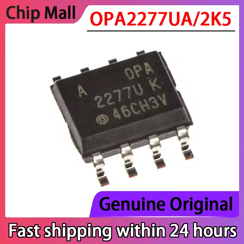 5PCS New Original OPA2277UA/2K5 OPA2277U SOP-8 Precision Dual Channel Operational Amplifier IC Chip
5PCS New Original OPA2277UA/2K5 OPA2277U SOP-8 Precision Dual Channel Operational Amplifier IC Chip