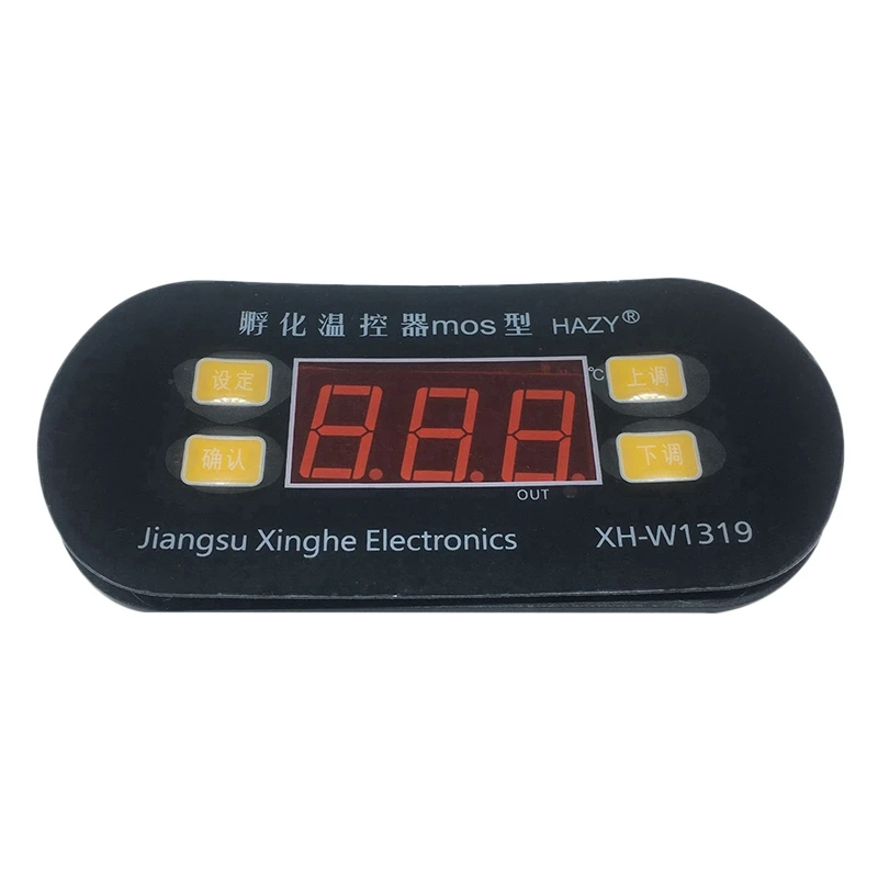 

Retail XH-W1319 Incubation Thermostat Digital Temperature Controller Hatching Mute Heating Temperature Control 0.1 Degree