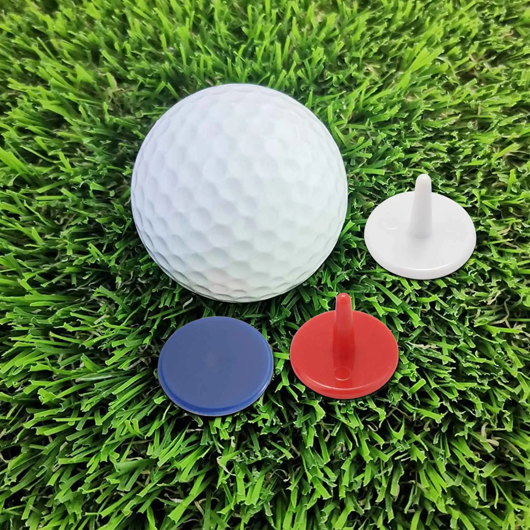 50 PCS Golf Ball Marker 18mm Random Color
50 PCS Golf Ball Marker 18mm Random Color