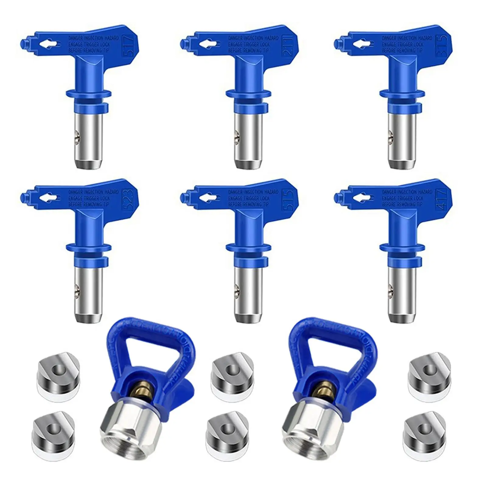 6x Reversible Spray Tip and Nozzle Guards for Home Painting Decks Industrial Fine Paint Fencing Industrial Enamel
6x Reversible Spray Tip and Nozzle Guards for Home Painting Decks Industrial Fine Paint Fencing Industrial Enamel