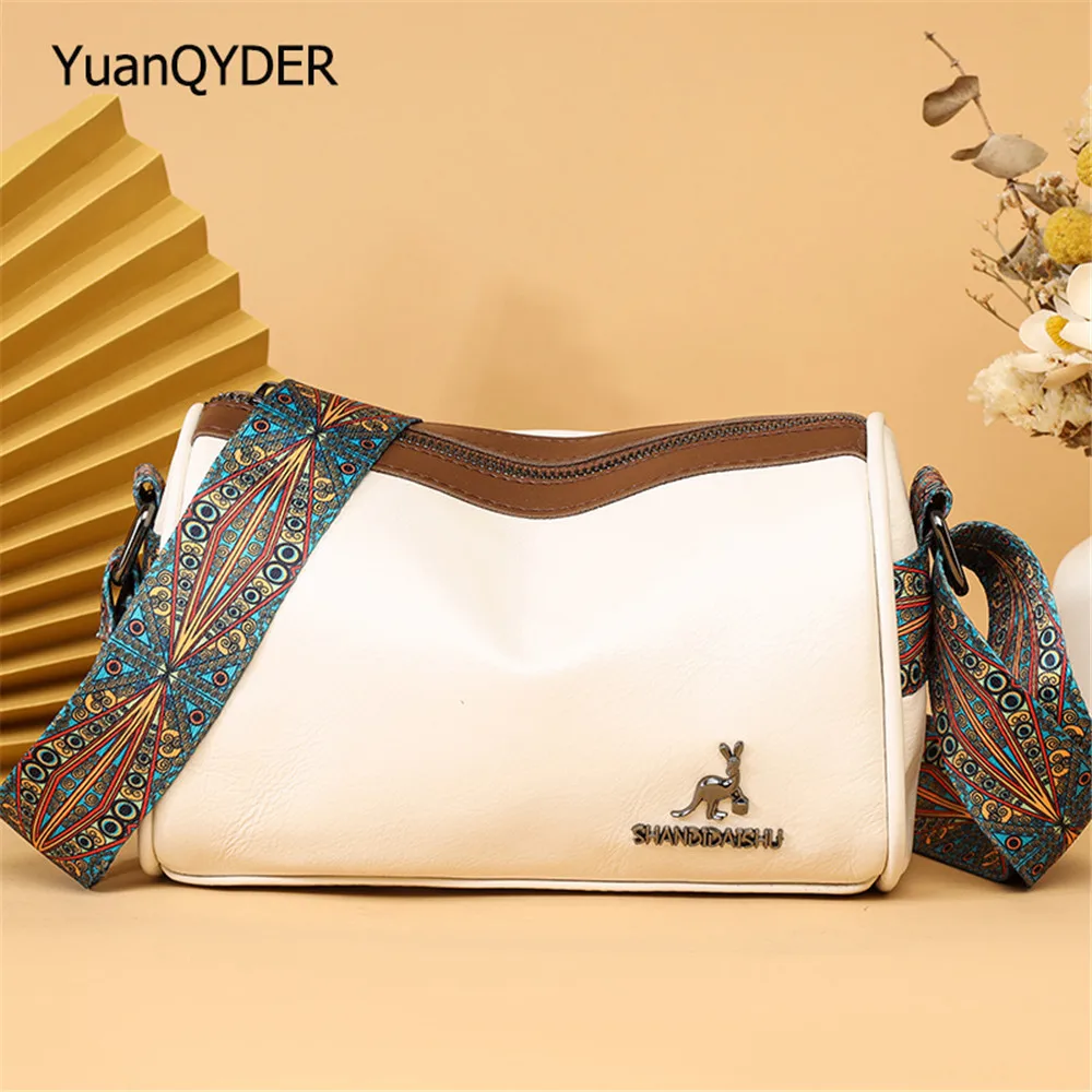 Quality Soft Leather Shoulder Crossbody Bags for Women 2023 Luxury Handbags Women Wide Shoulder Strap Messenger Bags Female Sac
Quality Soft Leather Shoulder Crossbody Bags for Women 2023 Luxury Handbags Women Wide Shoulder Strap Messenger Bags Female Sac