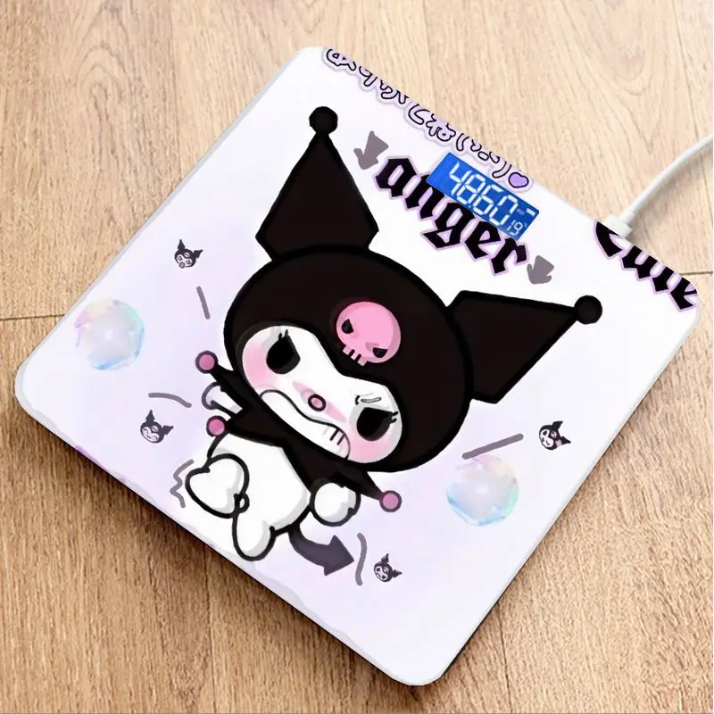 Sanrio Kuromi Kawaii Body Weight Scale Body Fat Scale Household USB Electronic Digital Weight Scale precise Measurement Scale
Sanrio Kuromi Kawaii Body Weight Scale Body Fat Scale Household USB Electronic Digital Weight Scale precise Measurement Scale