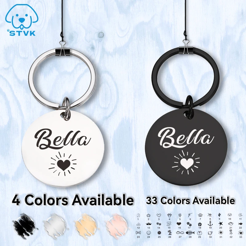 Anti-Lost ID Tags Customized Dog Collar Nameplate Free Engraved Stainless Steel Pet Collars for Puppies Cute Pet Supplies
Anti-Lost ID Tags Customized Dog Collar Nameplate Free Engraved Stainless Steel Pet Collars for Puppies Cute Pet Supplies