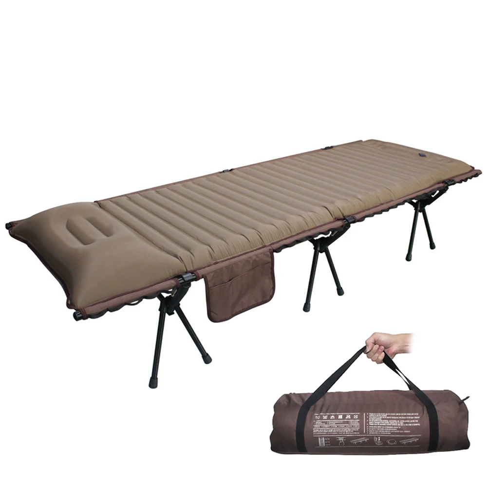 Outdoor Camping Sleeping Pad Inflatable Mattress with Pillows Ultralight Air Mat Built-in Inflator Pump Travel Hiking
Outdoor Camping Sleeping Pad Inflatable Mattress with Pillows Ultralight Air Mat Built-in Inflator Pump Travel Hiking