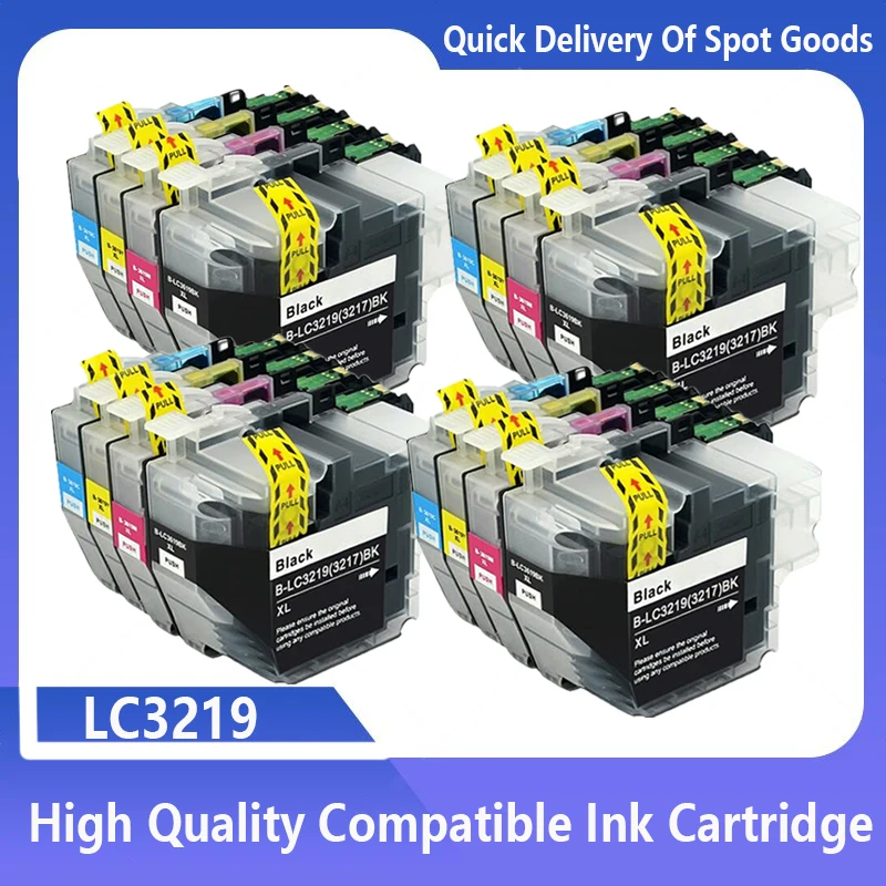 

16PK Compatible LC3219 LC3219XL Ink Cartridge For Brother MFC-J5330DW J5335DW J5730DW J5930DW J6530DW J6935DW LC3217 LC3217XL