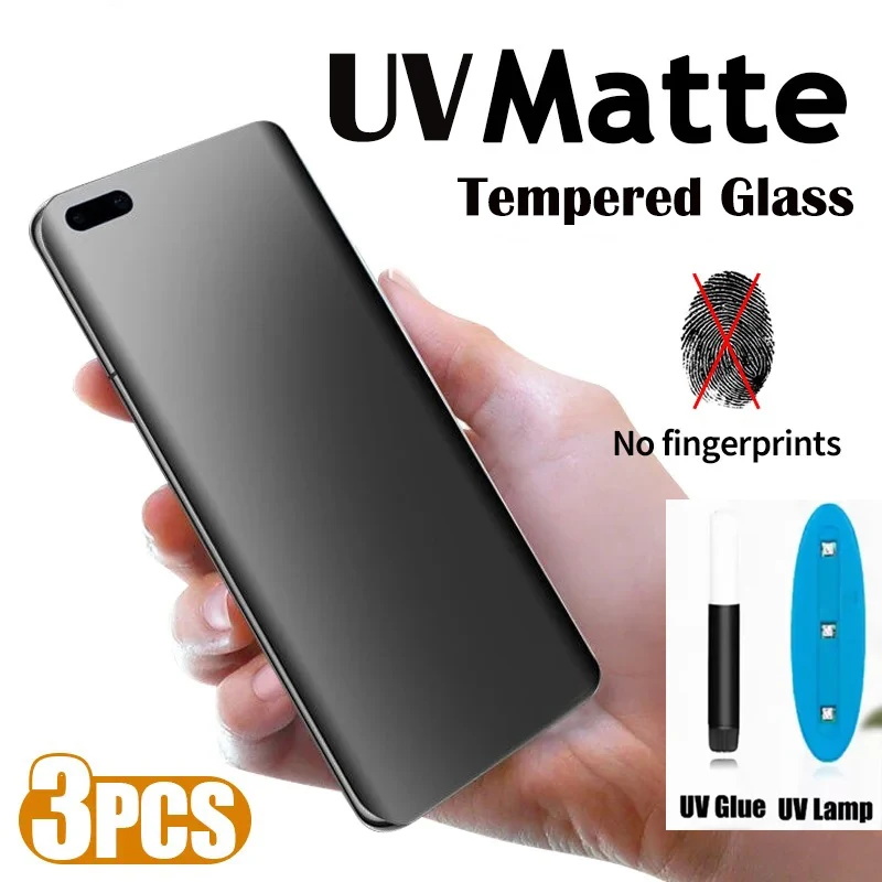 

UV Matte Tempered Glass Screen Protector For VIVO X100 Pro X50 X80 X60 X70 X90 Pro Plus x100pro vivo x100 Phone Protective Film