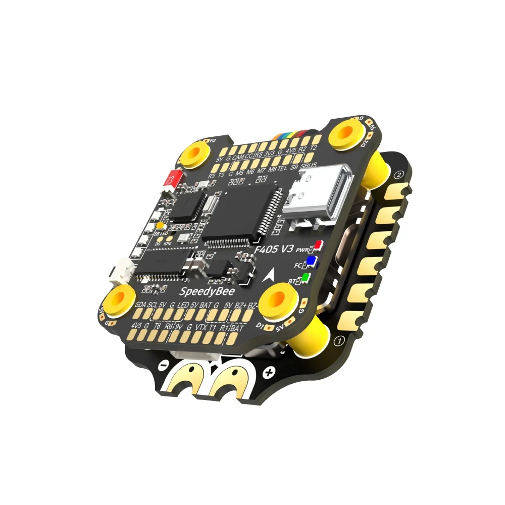 Контроллер полета SpeedyBee F405 V3 BLS 60A 30x30 FC & ESC Stack F405 BLHELIS 60A 4 в 1 ESC для FPV беспилотных летательных аппаратов DIY части
Контроллер полета SpeedyBee F405 V3 BLS 60A 30x30 FC & ESC Stack F405 BLHELIS 60A 4 в 1 ESC для FPV беспилотных летательных аппаратов DIY части