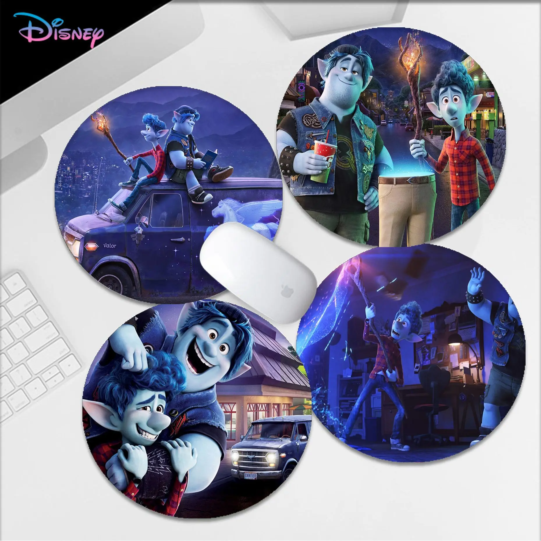 Disney Onward Anime Mousepad DIY Round Thickened Mouse Pad Oversized Gaming Keyboard Table Mat Desk Set Accessories Desktop Mat
Disney Onward Anime Mousepad DIY Round Thickened Mouse Pad Oversized Gaming Keyboard Table Mat Desk Set Accessories Desktop Mat