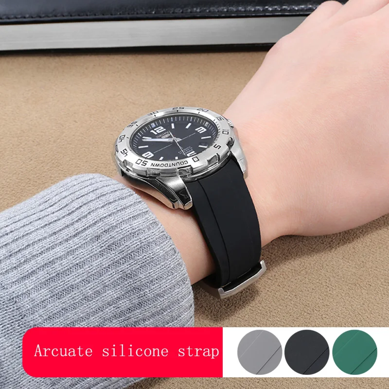 18 19 20 21 22mm silicone Watchband Arc Mouth Universal Rubber Waterproof Watch Strap Pin Buckle Accessories WristBelt
18 19 20 21 22mm silicone Watchband Arc Mouth Universal Rubber Waterproof Watch Strap Pin Buckle Accessories WristBelt