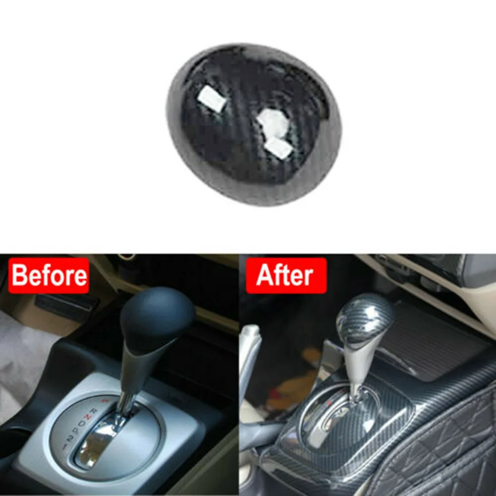 1x Carbon Fiber Color Gear Shift Knob Head Trim Cover Brand New And High Quality Interior Mouldings For Honda Civic 2006-2011
1x Carbon Fiber Color Gear Shift Knob Head Trim Cover Brand New And High Quality Interior Mouldings For Honda Civic 2006-2011
