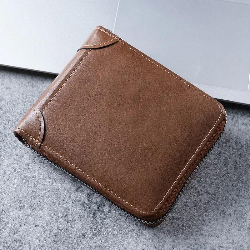 New Fashion Retro Solid Color All Simple Business Men's Short Wallet Multi-function Trend Multi-card Coin Wallet
New Fashion Retro Solid Color All Simple Business Men's Short Wallet Multi-function Trend Multi-card Coin Wallet