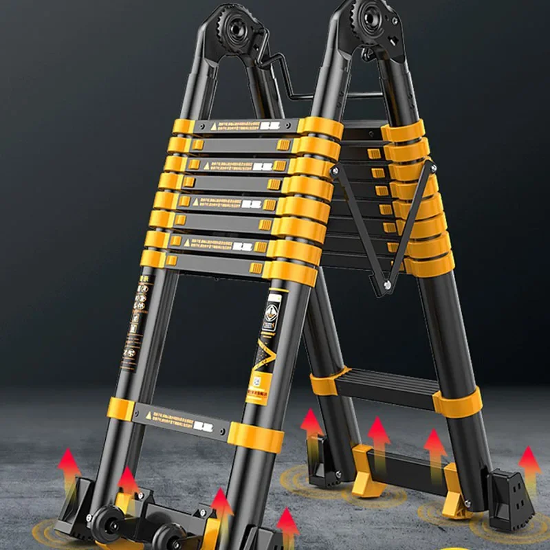 Aluminum Alloy Thickened Telescopic Ladder Multi-functional Portable Engineering Folding Home Lift Straight Ladder Staircase
Aluminum Alloy Thickened Telescopic Ladder Multi-functional Portable Engineering Folding Home Lift Straight Ladder Staircase
