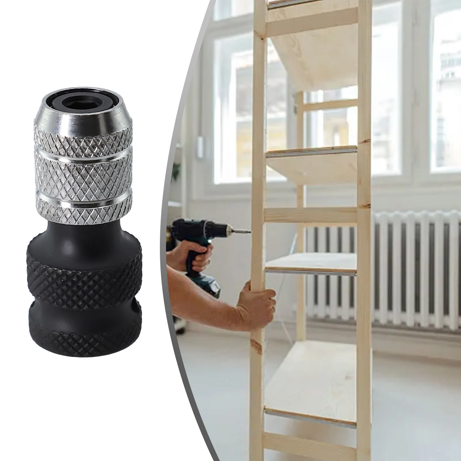 1/2inch Drive To 1/4inch Hex Drill Chuck Change Socket Adapter For Impact Wrench Power Tools Accessories Wholesale
1/2inch Drive To 1/4inch Hex Drill Chuck Change Socket Adapter For Impact Wrench Power Tools Accessories Wholesale