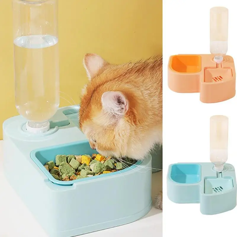 2 In 1 Automatic Cat Food And Water Bowl Set 500ml Multifunctional Detachable Feeding & Watering Bowl Anti Vomit Tip Proof
2 In 1 Automatic Cat Food And Water Bowl Set 500ml Multifunctional Detachable Feeding & Watering Bowl Anti Vomit Tip Proof