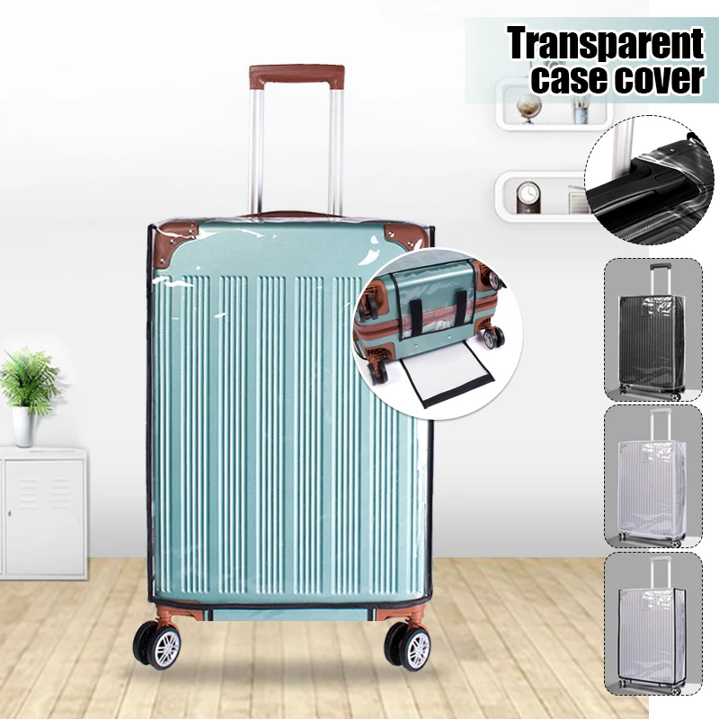 18-30inch Transparent Luggage Protector Cover Travel Rolling Luggage Suitcase Waterproof Dustproof Protector Cover Cover
18-30inch Transparent Luggage Protector Cover Travel Rolling Luggage Suitcase Waterproof Dustproof Protector Cover Cover