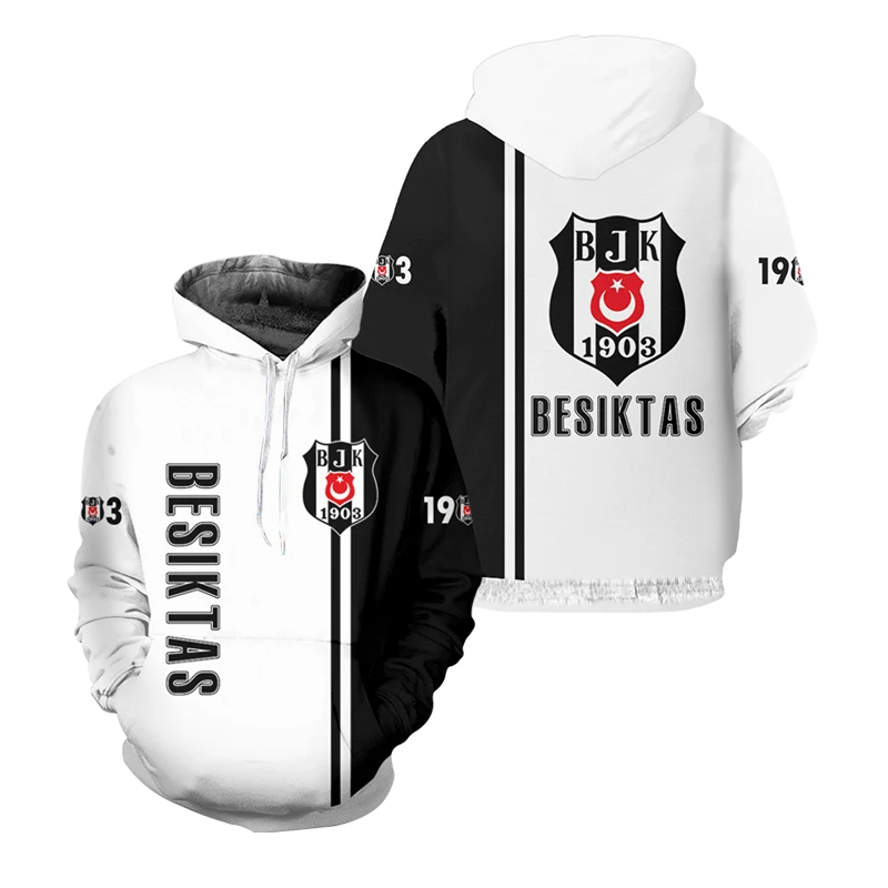 Толстовки турецкие Besiktas с изображением футбола, 3D печать, Y2k, графические толстовки, Женская одежда оверсайз, новый промо-пуловер в стиле Харадзюку
Толстовки турецкие Besiktas с изображением футбола, 3D печать, Y2k, графические толстовки, Женская одежда оверсайз, новый промо-пуловер в стиле Харадзюку