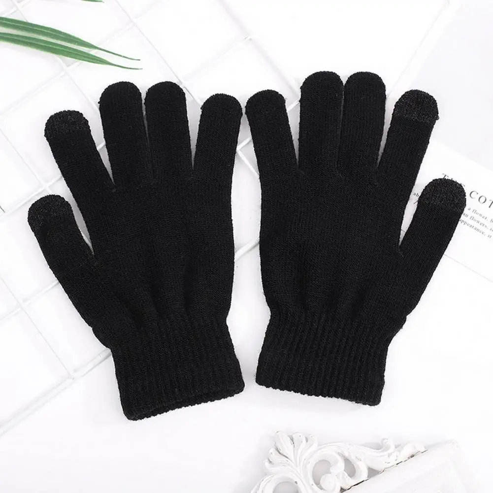 1 Pair Children Gloves Full Fingers Washable Comfortable to Wear Elastic Windproof Acrylic Thermal Mittens for Outdoor
1 Pair Children Gloves Full Fingers Washable Comfortable to Wear Elastic Windproof Acrylic Thermal Mittens for Outdoor