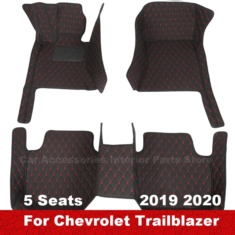 

Автомобильные коврики для Chevrolet Trailblazer 5 мест 2019 2020, аксессуары для интерьера автомобиля, стильные кожаные Коврики для ног на заказ