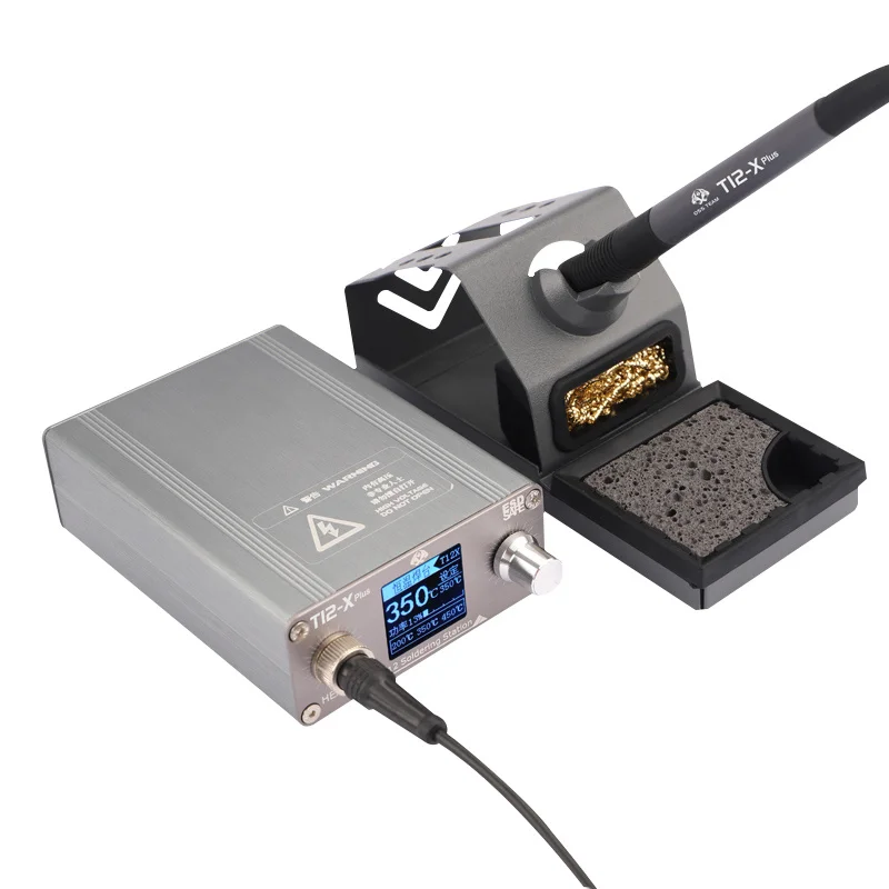 OSS T12-X PLUS Thermostatic Welding Station with Digital Display Mobile Phone Repair BGA PCB Rework Platform
OSS T12-X PLUS Thermostatic Welding Station with Digital Display Mobile Phone Repair BGA PCB Rework Platform
