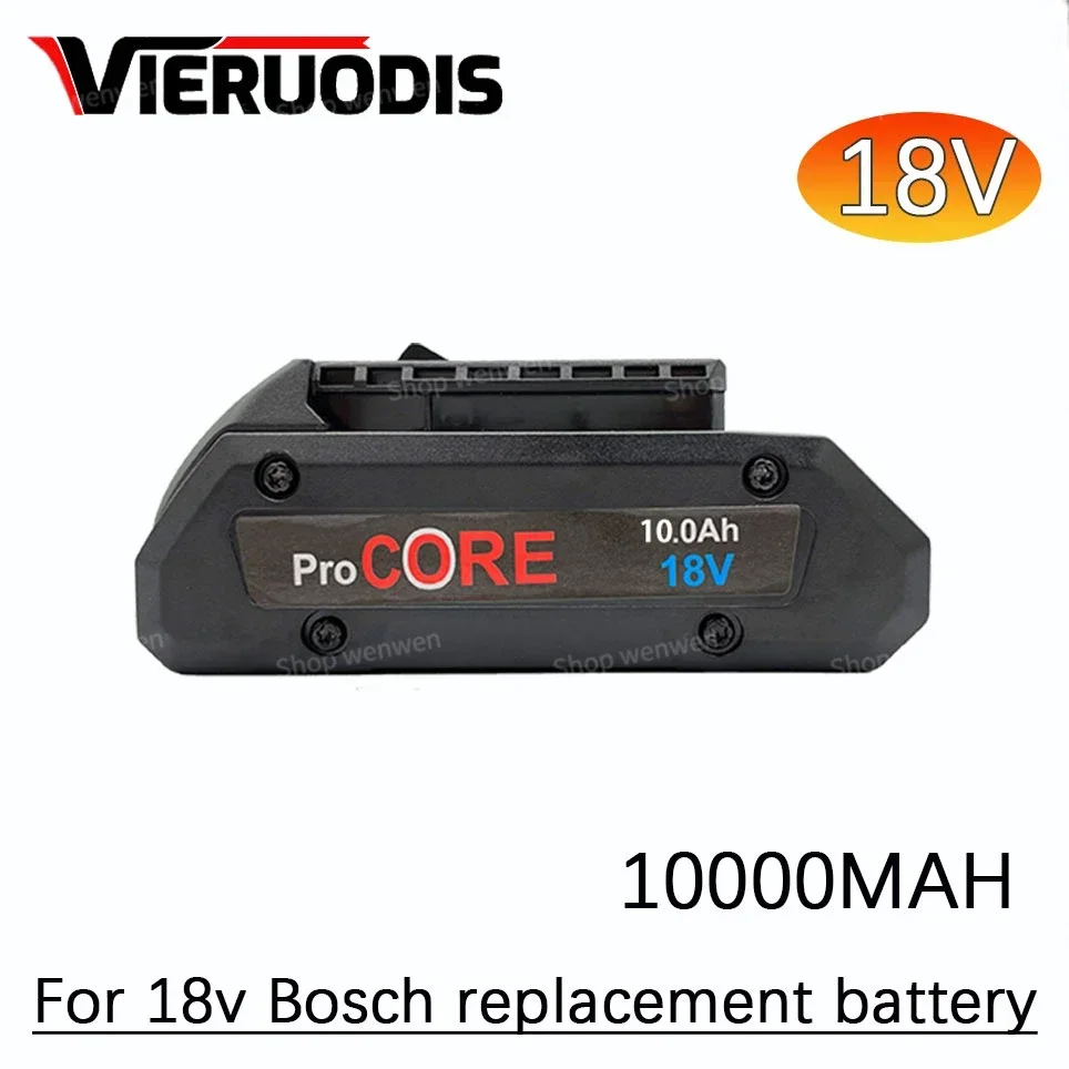 

Replacement Power Tool Battery 18V 10000mAh Li-Ion For Bosch GSR18-Li,BAT609,BAT618,BAT609G,BAT618G,17618,37618,DGSH181