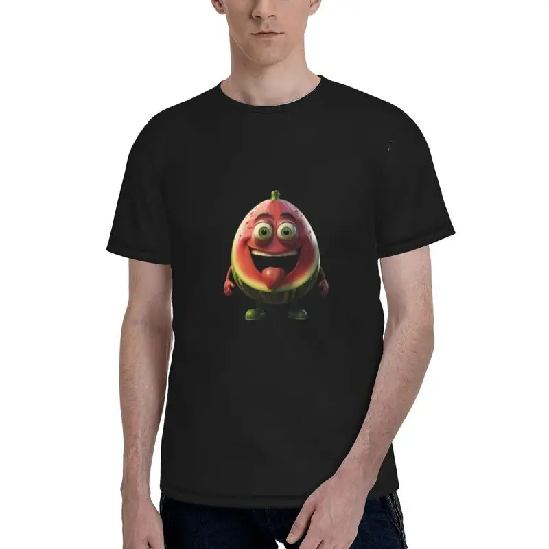 Men's Cute Cartoon 3D Anime Watermelon Man Printed T-shirt Fashion Trend Loose, Cool, Breathable Short Sleeved Top Y2K
Men's Cute Cartoon 3D Anime Watermelon Man Printed T-shirt Fashion Trend Loose, Cool, Breathable Short Sleeved Top Y2K