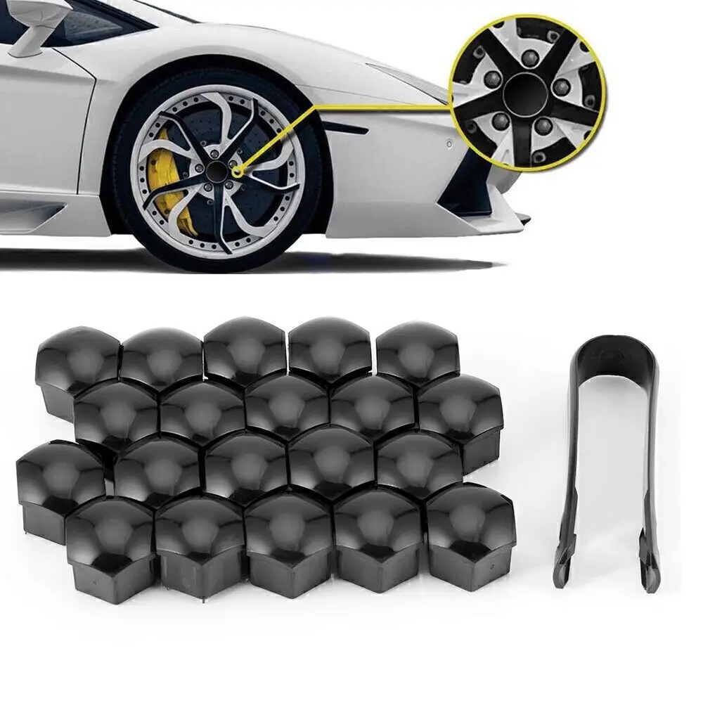 17mm BLACK GLOSS ALLOY WHEEL NUT BOLT COVERS CAPS UNIVERSAL SET FOR All CAR: 3 - 5 Days Free Delivery UK 17mm BLACK GLOSS ALLOY WHEEL NUT BOLT COVERS CAPS UNIVERSAL SET FOR All CAR: 3 - 5 Days Free Delivery UK