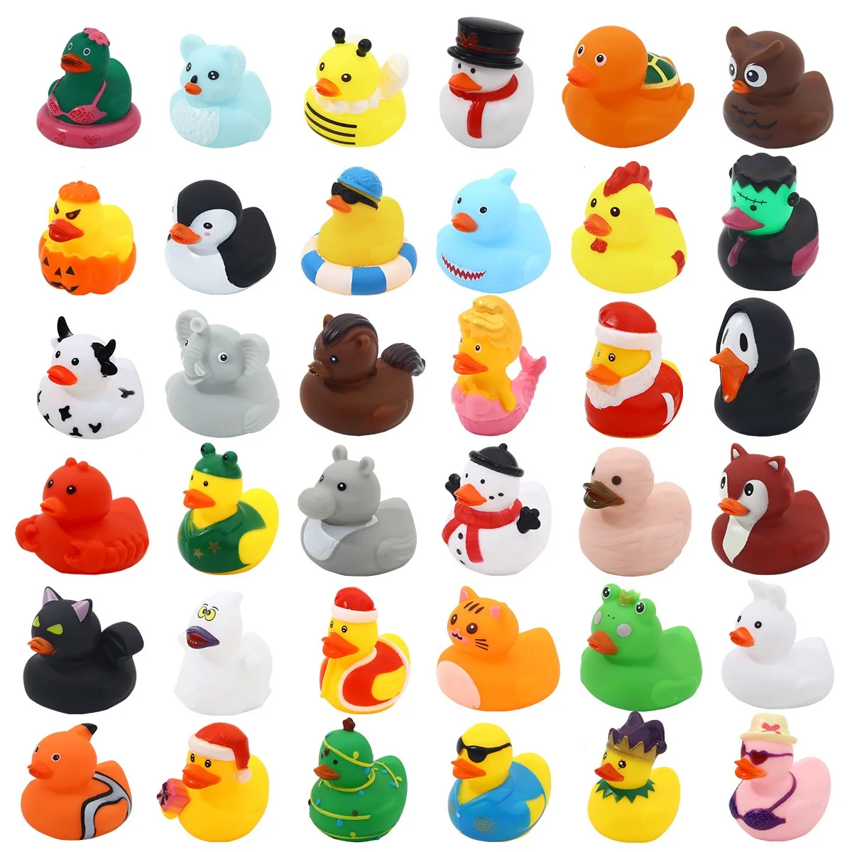 36/72 PCS Rubber Ducks, Random Assortment Jeep Ducks Bulk, ini Rubber Duckies for Toys, Pool Toys Birthday GiftsParty Favors 36/72 PCS Rubber Ducks, Random Assortment Jeep Ducks Bulk, ini Rubber Duckies for Toys, Pool Toys Birthday GiftsParty Favors