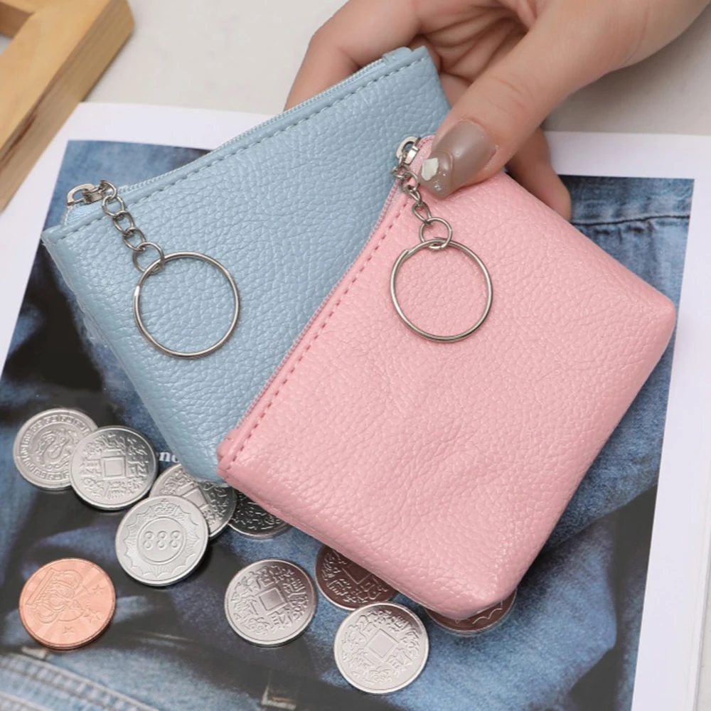 Mini PU Zipper Wallet Litchi Pattern Card Holder Small Coin Purse Short Wallet Clutch Bag Solid Color Storage Pouch Keychain
Mini PU Zipper Wallet Litchi Pattern Card Holder Small Coin Purse Short Wallet Clutch Bag Solid Color Storage Pouch Keychain