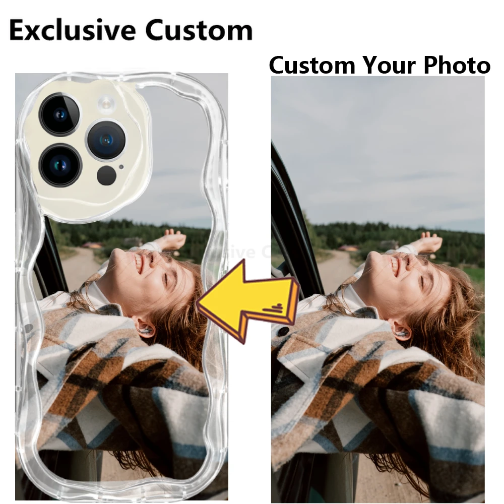 

Exclusive Custom Creamy Texture Phone Case for Realme 12 11 5 C11 C67 GT3 C21Y C55 C35 5G DIY Cover Customized Design Name Photo