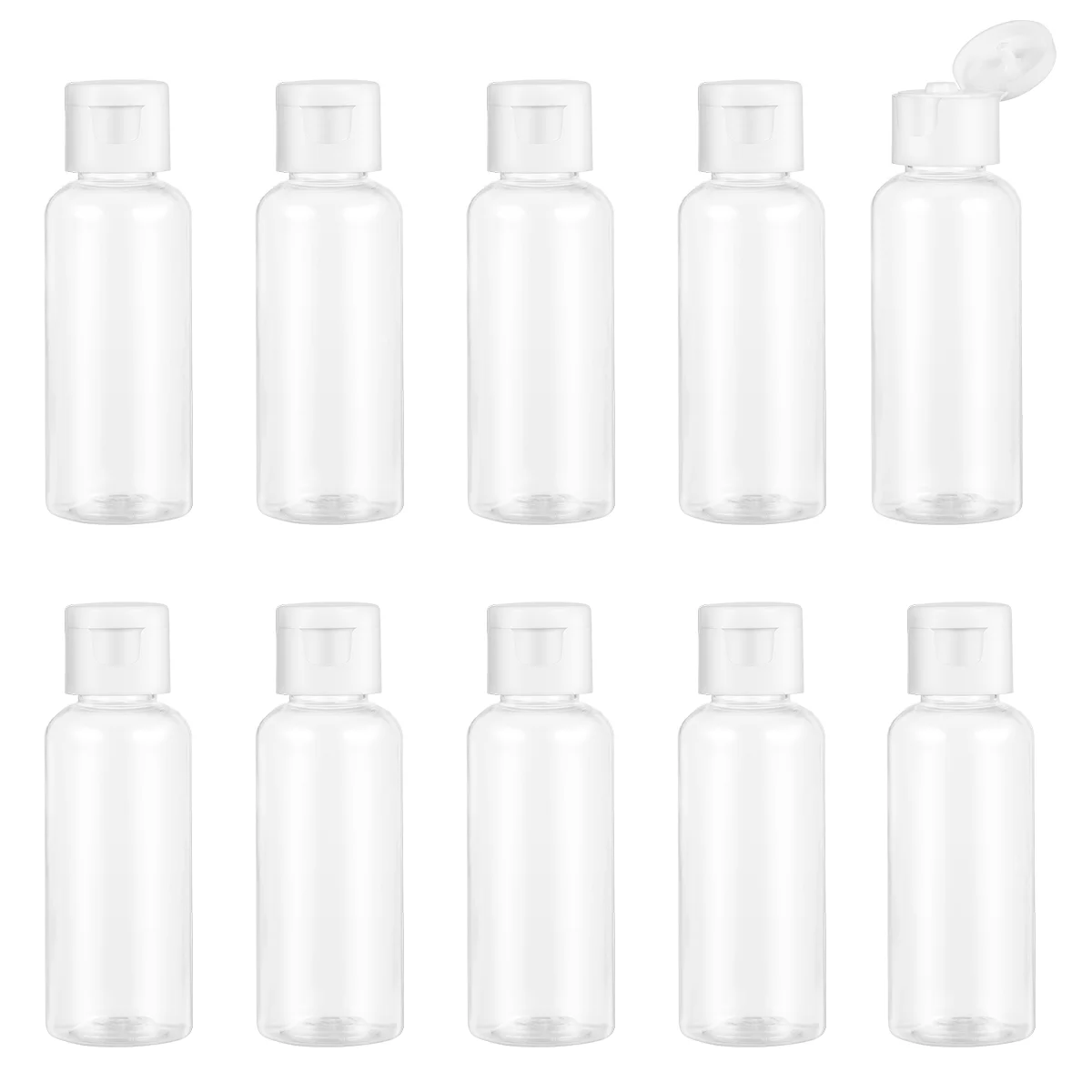

Plastic Bottles Refillable Bottles Liquid Cosmetics Containers Shampoo Cream For Travel