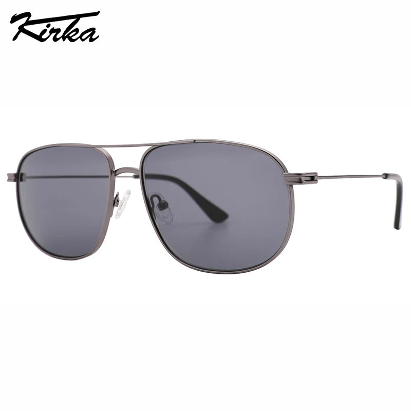 

Kirka Oversized Polarized Double-Bridge Oval Frames Unisex UV400 Fishing/Climbing Sunglasses Male Eyewear Vacation S6007
