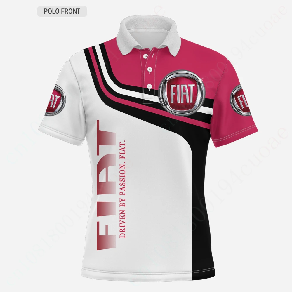 

Рубашки-поло и блузки Fiat, быстросохнущая футболка с коротким рукавом в стиле аниме для мужчин, футболка в стиле Харадзюку, повседневная одежда для гольфа, одежда унисекс