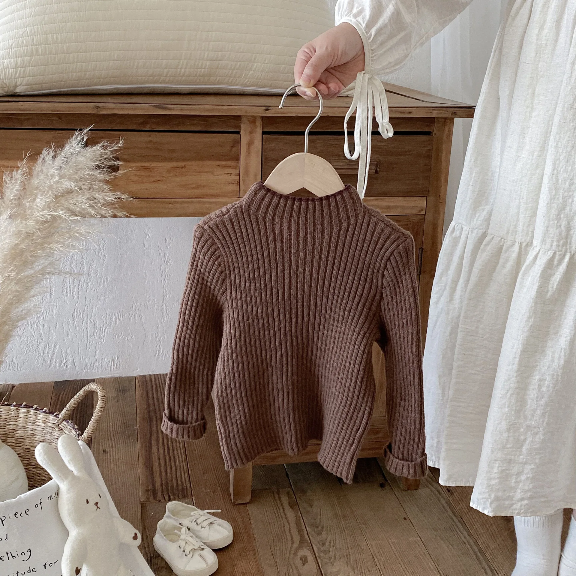 2025 Autumn New Children Long Sleeve Sweater Girls Knit Shirts Cotton Baby Knitted Pullover Kids Casual Sweater Infant Clothes 40 S3901834b669140c88536e5627b5f0c506