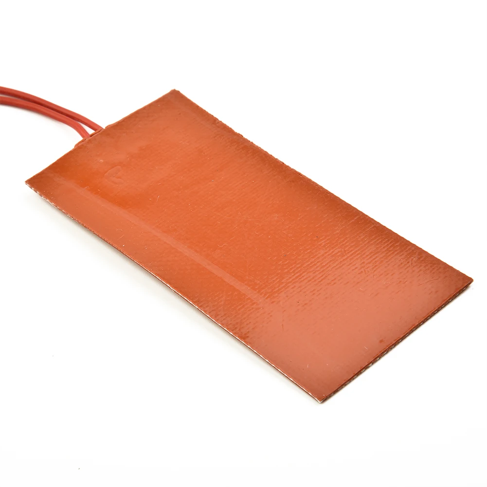 50 * 100mm Silicone Heating Mat For 3D Printer Car Fuel With Double Faced Adhesive 12V 15W Heater Pad Tool Accessories
50 * 100mm Silicone Heating Mat For 3D Printer Car Fuel With Double Faced Adhesive 12V 15W Heater Pad Tool Accessories