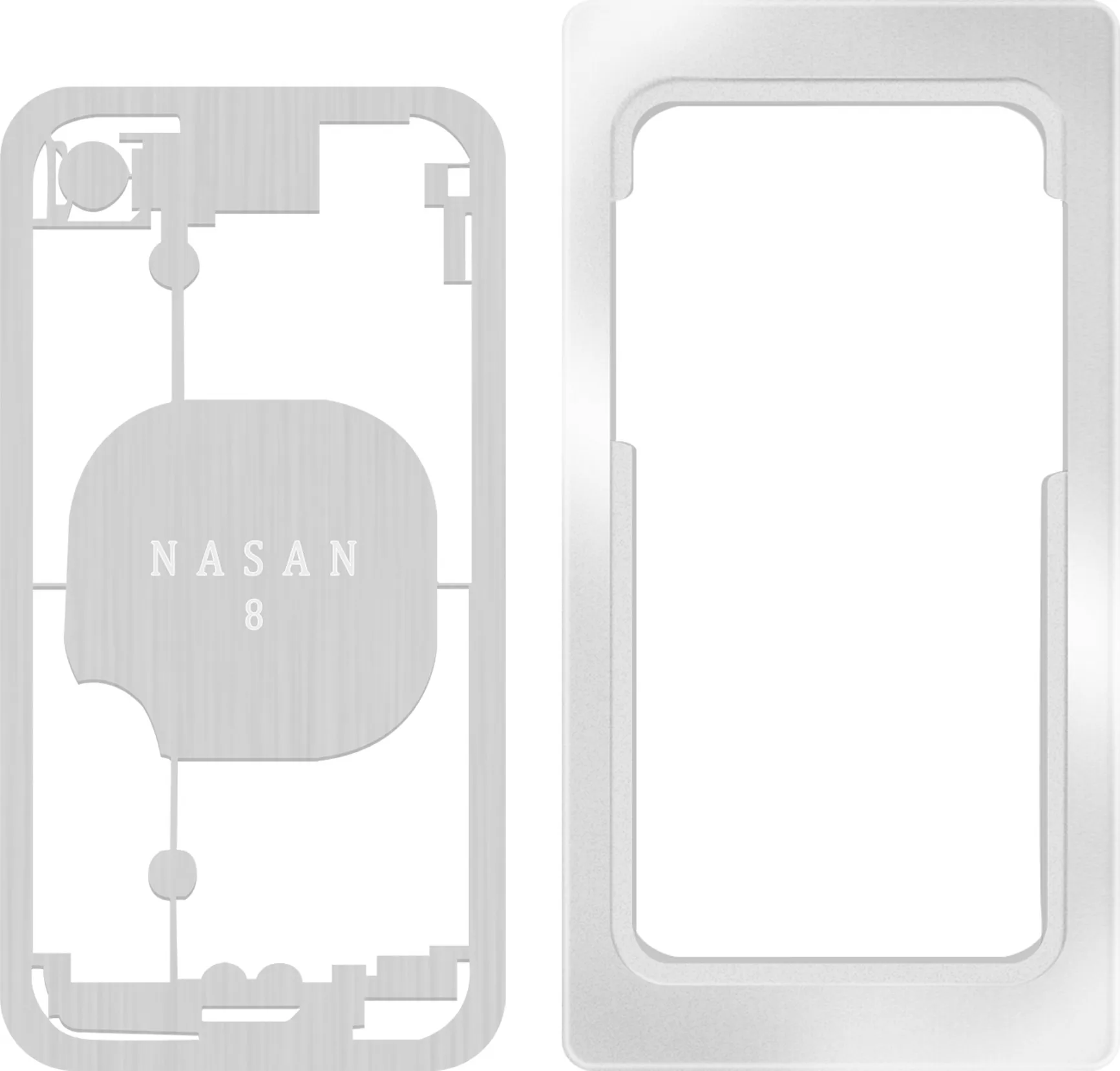 Nasan Physical Drawing Laser Protect Mold Back Cover Housing for Phone 8-12 Pro Max Laser Separate Machine Phone Rapair Tool
Nasan Physical Drawing Laser Protect Mold Back Cover Housing for Phone 8-12 Pro Max Laser Separate Machine Phone Rapair Tool