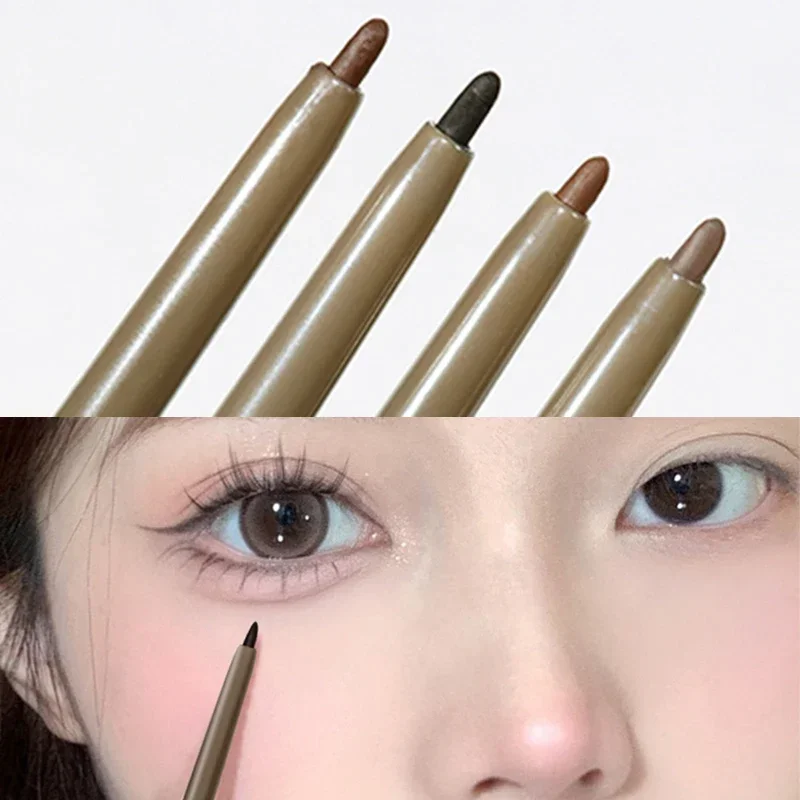 

Matte Lying silkworm Eyeliner Gel Pen Lasting Waterproof Not Blooming Quick Drying Eye Liner Pencil Brown Eye Shadow Pen Makeup