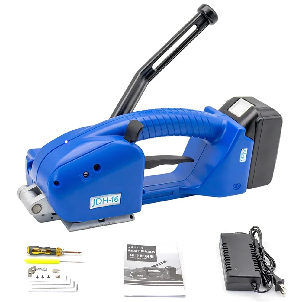 Electric Strapping Machine PET 13-16MM PP Plastic Strap Automatic Packing Machine Wrapping Tools Rechargeable Battery Power
Electric Strapping Machine PET 13-16MM PP Plastic Strap Automatic Packing Machine Wrapping Tools Rechargeable Battery Power