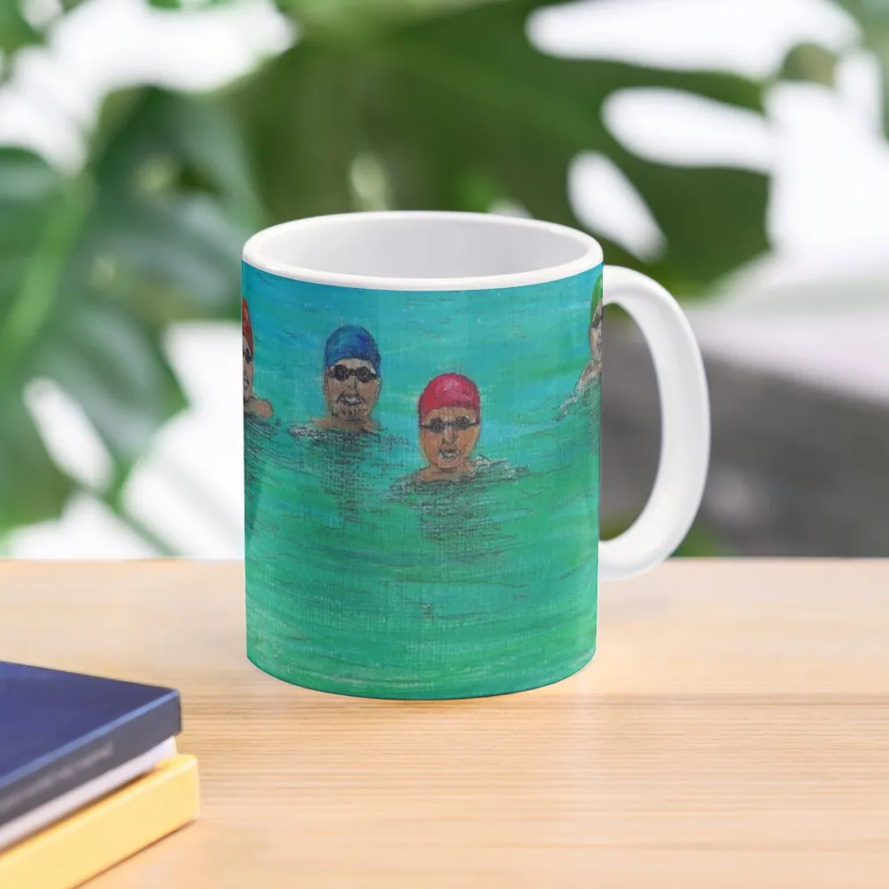 

Wild Swimming-Swimming Group-Swimming In The Ocean-Lake-River-Cold Water Swimmer Coffee Mug Coffee Cup Sets